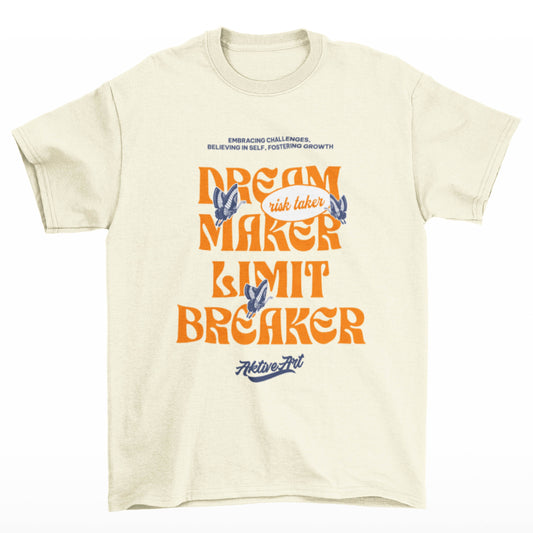 "DREAM MAKER" TEE (CREAM)