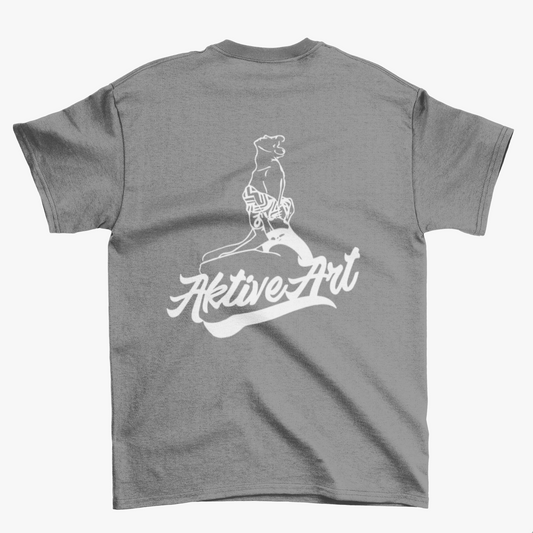 "YOU GOT IT GIRL LOGO" TEE (GREY)